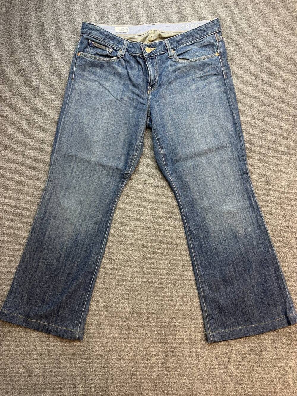 Gap 1969 Women’s Curvy Jeans Size 31/12A Blue Bootcut Medium Wash